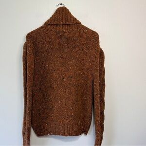 Cozy Brown Knit Sweater